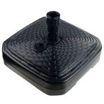 Casa si Gradina - Decoratiuni - Obiecte decorative - Suporturi umbrele - Suport umbrela, Prosperplast, patrat, 39x39x13 cm, antracit - Infinity.ro