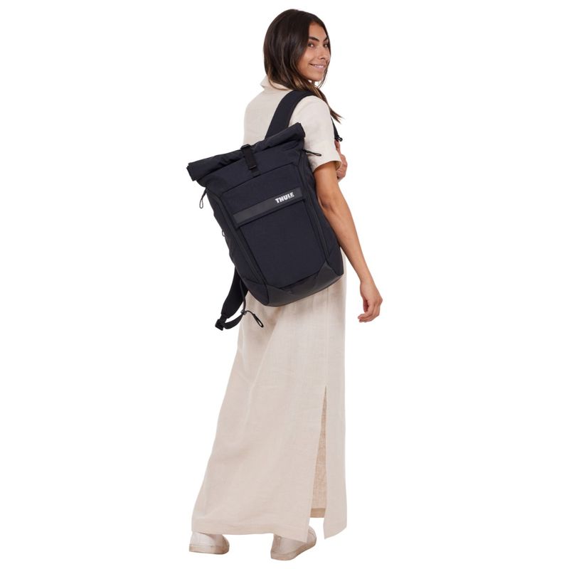 Sport si Outdoor - Articole de voiaj - Rucsacuri - Rucsac urban cu compartiment laptop, Thule, Paramount, 24L, Negru - Infinity.ro