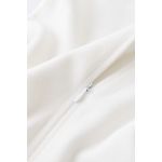 Fashion, accesorii si bijuterii - Copii - Imbracaminte copii - Salopete copii - Salopeta cu maneca lunga si fermoar din 80%bumbac organic si 20% poliester - Ecru, BabyCosy (Marime: 9-12 luni) - Infinity.ro
