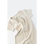 Fashion, accesorii si bijuterii - Copii - Imbracaminte copii - Salopete copii - Salopeta cu pantaloni scurti - 100% bumbac organic - Stone, BabyCosy (Marime: 18-24 Luni) - Infinity.ro