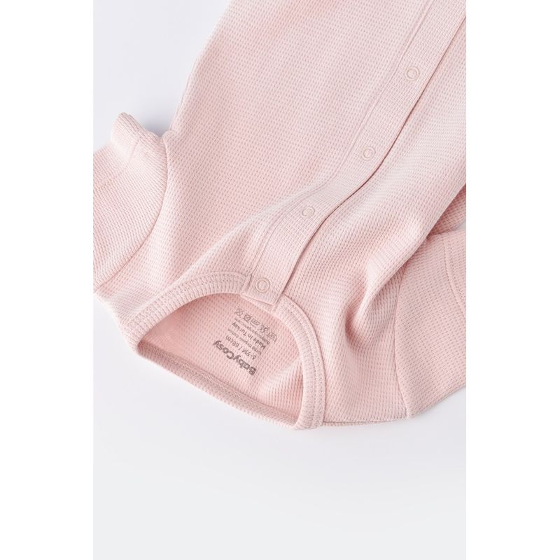 Fashion, accesorii si bijuterii - Copii - Imbracaminte copii - Salopete copii - Salopeta cu pantaloni scurti - 100% bumbac organic - Roz, BabyCosy (Marime: 18-24 Luni) - Infinity.ro