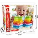 Jucarii, Copii si Bebe - Jucarii si jocuri - Jucarii bebelusi - Jucarii interactive bebelusi - Hape turn dublu curcubeu - Infinity.ro