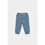Fashion, accesorii si bijuterii - Copii - Imbracaminte copii - Pantaloni copii - Pantaloni lungi, Two thread, 100%bumbac organic - Indigo, BabyCosy (Marime: 18-24 Luni) - Infinity.ro