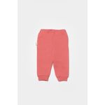 Fashion, accesorii si bijuterii - Copii - Imbracaminte copii - Pantaloni copii - Pantaloni lungi, Two thread, 100%bumbac organic - Rose, BabyCosy (Marime: 12-18 Luni) - Infinity.ro