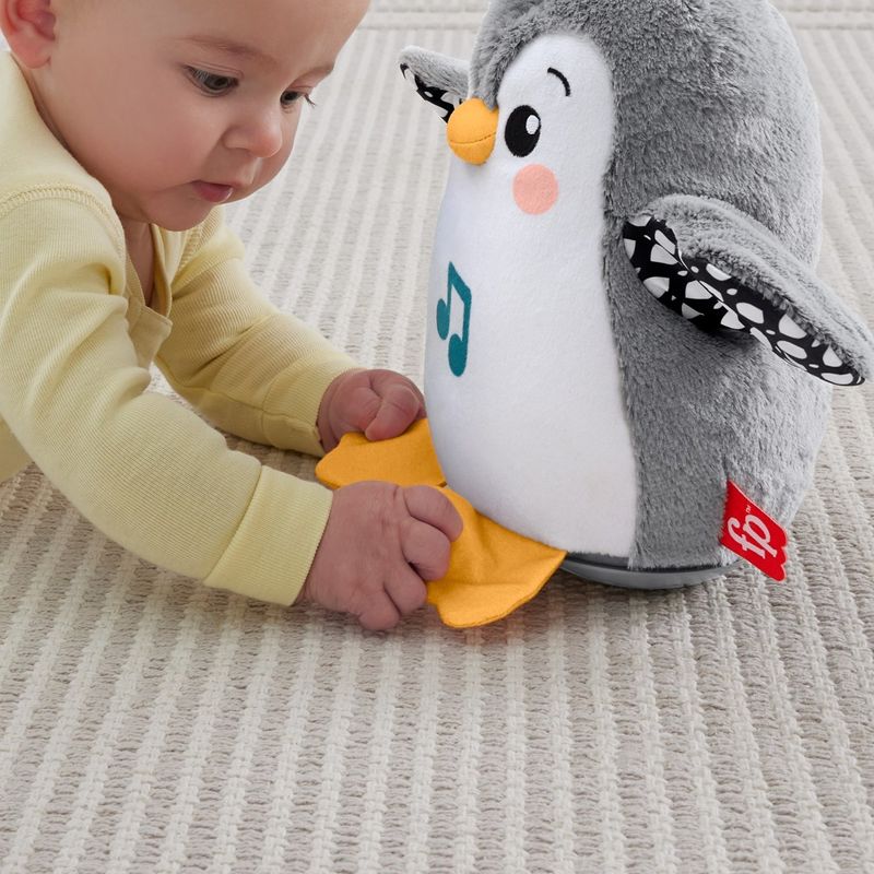 Jucarii, Copii si Bebe - Jucarii si jocuri - Jucarii bebelusi - Jucarii interactive bebelusi - Fisher price pinguin muzical - Infinity.ro