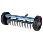 Casa si Gradina - Gradinarit si plante - Unelte gradinarit - Greble - Grebla pentru aerarea solului, cu roti, 11 dinti, 46.5x25 cm, Strend Pro - Infinity.ro