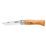 Sport si Outdoor - Camping - Cutite, bricege si accesorii - Cutite si bricege - Cutit de buzunar N°08, otel carbon, 8,5cm, "Carbone" - Opinel - Infinity.ro
