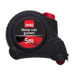 Casa si Gradina - Constructii - Scule de mana si unelte - Unelte de masurat - Ruleta autostop 5 m, cu rola cauciuc, Beorol - Infinity.ro