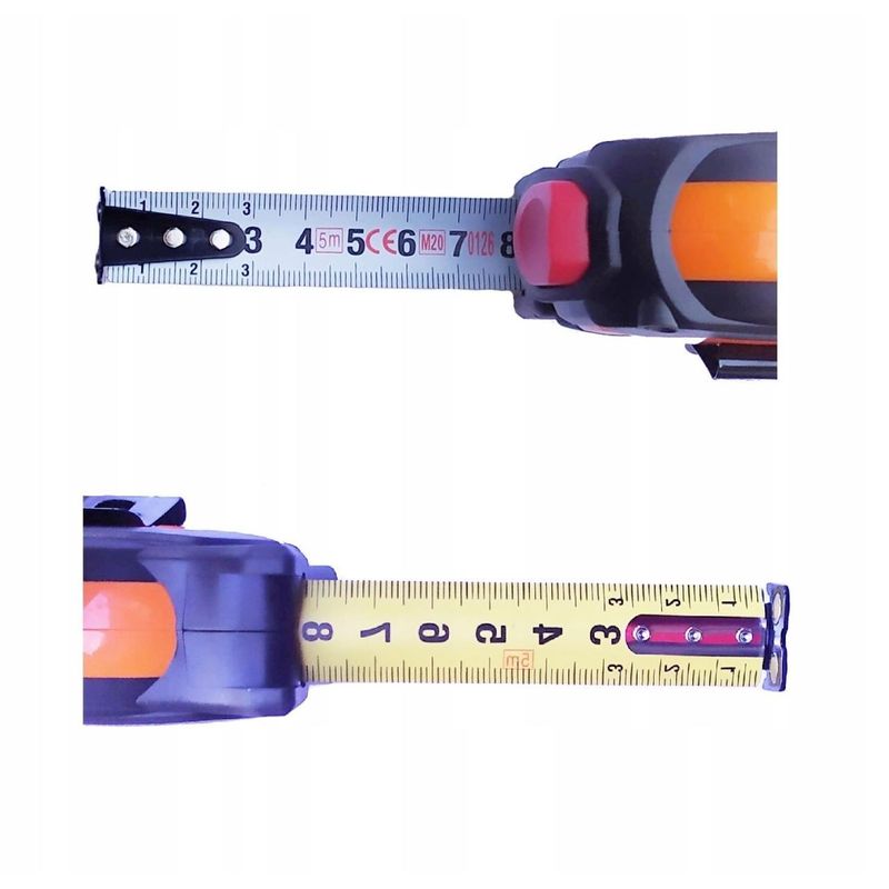 Casa si Gradina - Constructii - Scule de mana si unelte - Unelte de masurat - Ruleta magnetica cu autostop, 8 m x 25 mm, dublu inscriptionata, Richmann Exclusive - Infinity.ro
