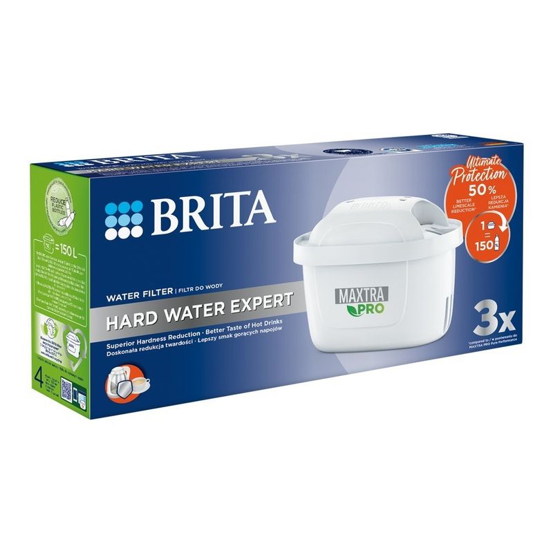 Casa si Gradina - Bucatarie si vesela - Ustensile bucatarie - Cani filtrante si accesorii - Set 3 filtre BRITA Maxtra PRO Hard Water Expert - Infinity.ro