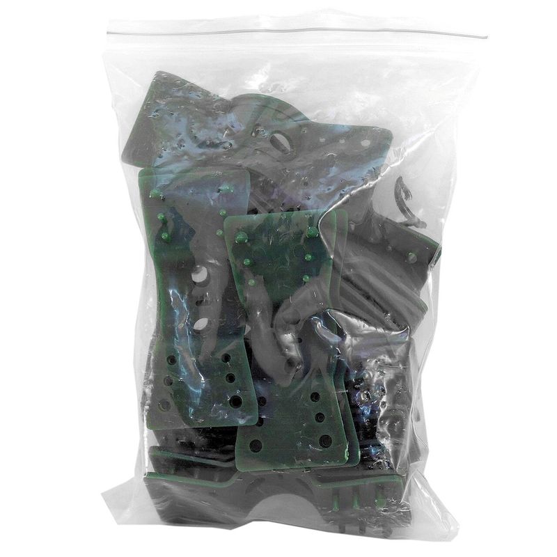 Casa si Gradina - Constructii - Scule electrice si accesorii - Menghine si cleme fixare - Clema dreptunghiulara, pentru prins plasa umbrire, set 20 buc - Infinity.ro