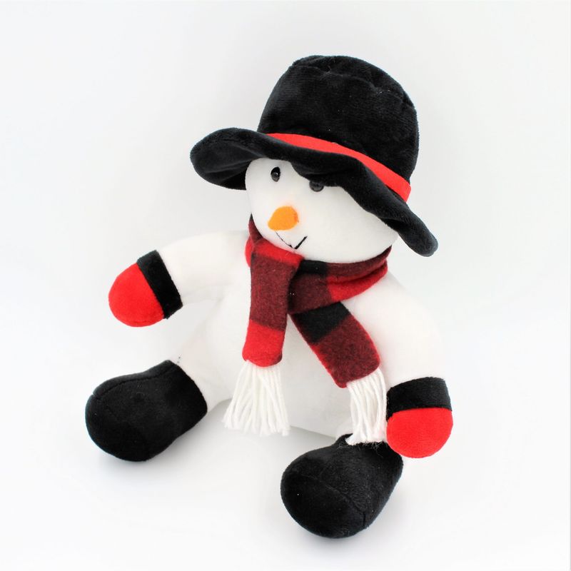 Jucarii, Copii si Bebe - Jucarii si jocuri - Jucarii de plus - Jucarie din plus Snowman Soft Toy 10'' - Infinity.ro