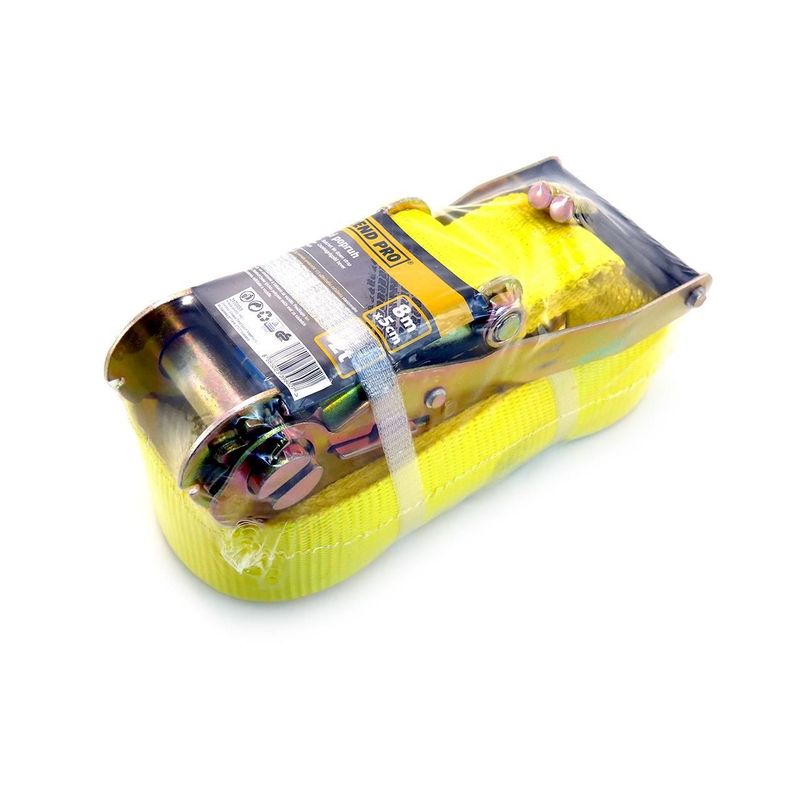 Casa si Gradina - Constructii - Depozitare, transport si protectie - Accesorii echipamente pentru transport si ridicat - Chinga ancorare cu clichet, 50 mm x 8 m, 2000 kg - Infinity.ro