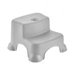 Jucarii, Copii si Bebe - Igiena si ingrijire - Baia bebelusului - Cadite bebe si accesorii baie - Inaltator cu doua trepte Step Stool BabyJem (Culoare: Gri) - Infinity.ro