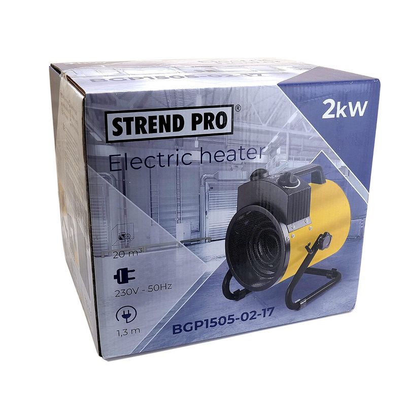 Electronice si Electrocasnice - Climatizare si sisteme de incalzire - Aparate incalzire aer - Aeroterme - Incalzitor electric cu maner, 2000 W - Infinity.ro