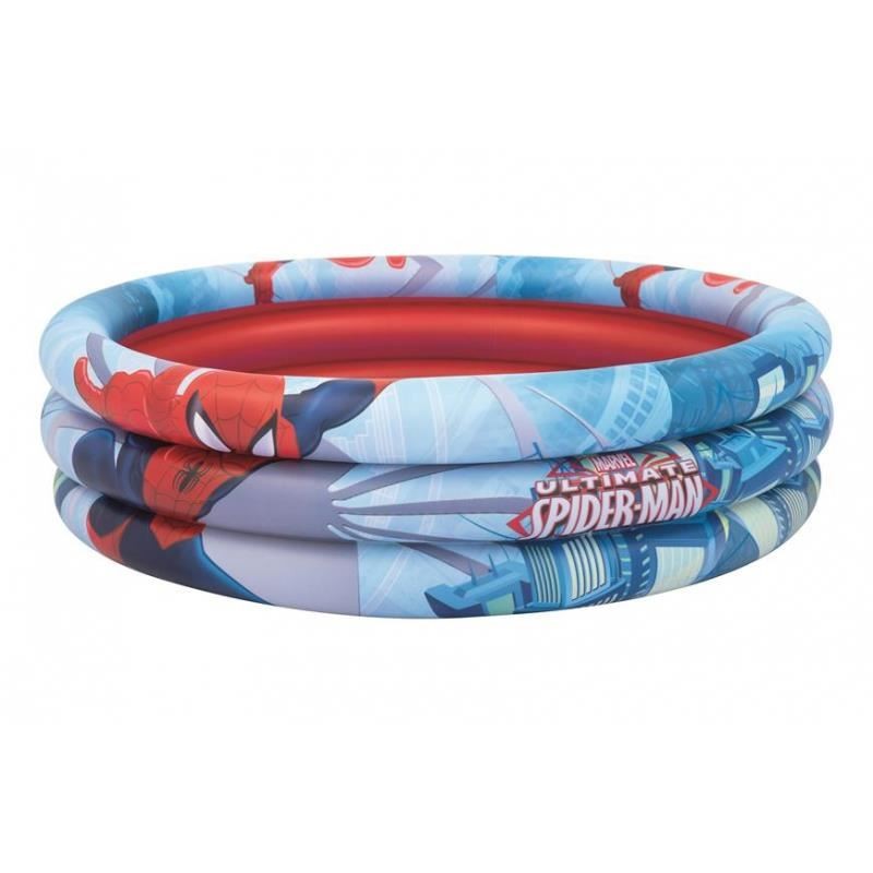 Casa si Gradina - Gradina si terasa - Piscine si accesorii - Piscine copii - Piscina gonflabila pentru copii, rotunda, 122x30 cm, Bestway Spider-Man - Infinity.ro