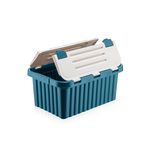 Casa si Gradina - Mobilier - Organizare si depozitare - Cutii depozitare - Cutie depozitare 18 L, cu capac incorporat, din plastic color - Infinity.ro