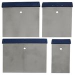 Casa si Gradina - Constructii - Vopsea si tencuieli - Unelte de vopsit si tencuit - Spacluri inox, set 4 buc, 50-80-100-120 mm, Strend Pro - Infinity.ro