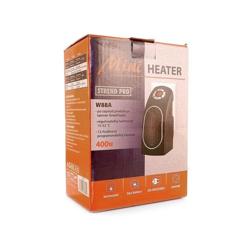 Electronice si Electrocasnice - Climatizare si sisteme de incalzire - Aparate incalzire aer - Aeroterme - Mini aeroterma, 400 W - Infinity.ro