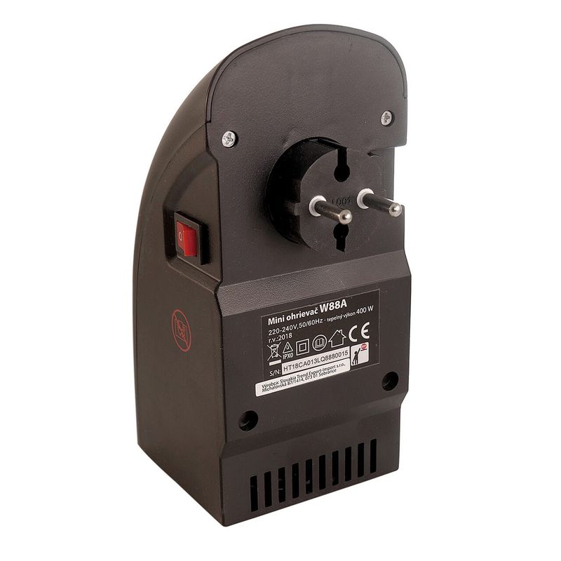 Electronice si Electrocasnice - Climatizare si sisteme de incalzire - Aparate incalzire aer - Aeroterme - Mini aeroterma, 400 W - Infinity.ro