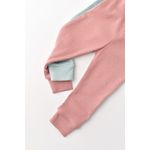 Fashion, accesorii si bijuterii - Copii - Imbracaminte copii - Pantaloni copii - Set 2 pantaloni bebe unisex din bumbac organic si modal - Mint/Rose, BabyCosy (Marime: 12-18 Luni) - Infinity.ro