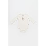 Fashion, accesorii si bijuterii - Copii - Imbracaminte copii - Body-uri copii - Set 2 body-uri cu maneca lunga bebe unisex Girafa, BabyCosy, 100% bumbac organic (Marime: 12-18 Luni) - Infinity.ro