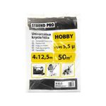 Casa si Gradina - Constructii - Vopsea si tencuieli - Accesorii vopsire si tencuire - Folie acoperire, protectie, HDPE, 5.5 microni, 4x12.5 m, 50 mp, Strend Pro - Infinity.ro