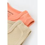 Fashion, accesorii si bijuterii - Copii - Imbracaminte copii - Body-uri copii - Set 2 body-uri fara maneci bebe unisex -100% bumbac organic - Roz/Crem, BabyCosy (Marime: 6-9 luni) - Infinity.ro