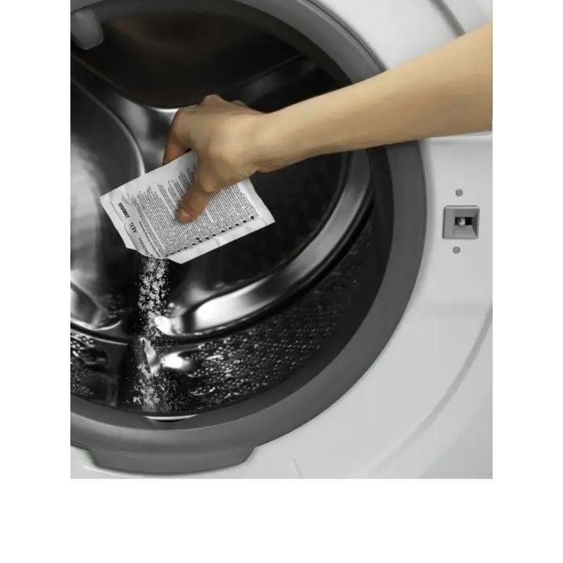 Electronice si Electrocasnice - Masini si uscatoare de rufe - Accesorii masini de spalat si uscatoare - Set 12 pachete de solutie anticalcar, degresant pentru masini de spalat RiCLean Sanitizer 3-in1 - Infinity.ro