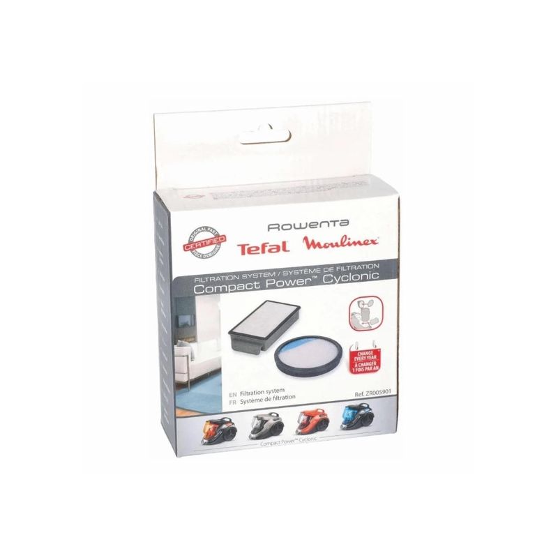 Electronice si Electrocasnice - Ingrijirea locuintei - Aspiratoare - Set filtre aspirator Rowenta ZR005901 Original - Infinity.ro