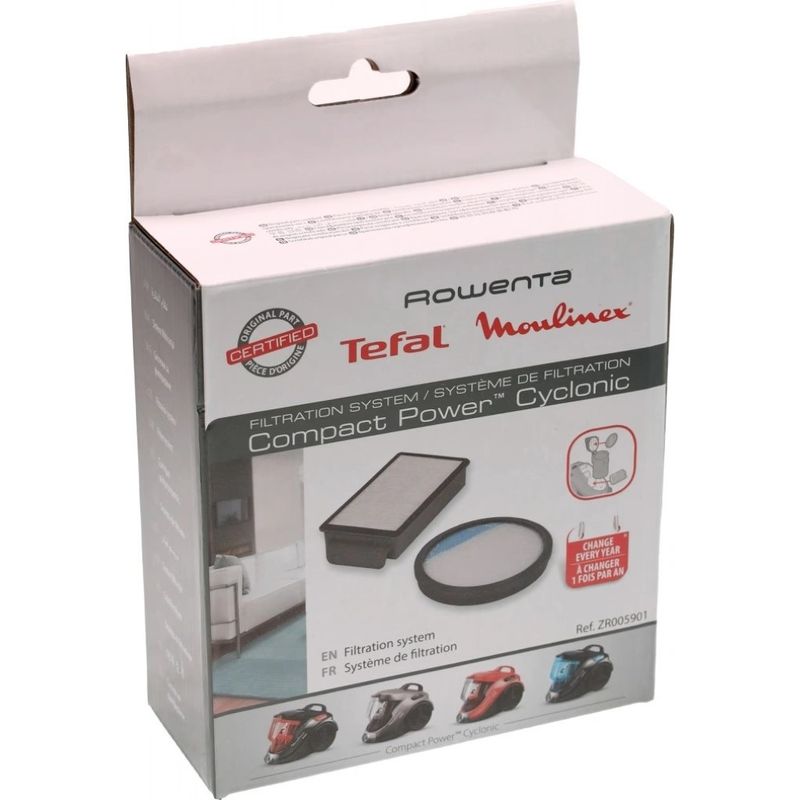 Electronice si Electrocasnice - Ingrijirea locuintei - Aspiratoare - Set filtre aspirator Rowenta ZR005901 Original - Infinity.ro