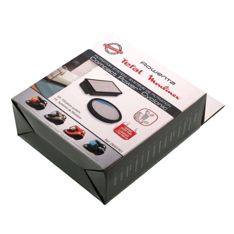 Electronice si Electrocasnice - Ingrijirea locuintei - Aspiratoare - Set filtre aspirator Rowenta ZR005901 Original - Infinity.ro