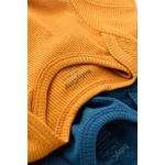 Fashion, accesorii si bijuterii - Copii - Imbracaminte copii - Body-uri copii - Set 2 body-uri bebe unisex din bumbac organic si modal - Bleumarin/Sofran, BabyCosy (Marime: 0-3 Luni) - Infinity.ro