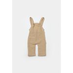 Fashion, accesorii si bijuterii - Copii - Imbracaminte copii - Body-uri copii - Set bluza si salopeta, Winter muselin, 100% bumbac - Apricot, BabyCosy (Marime: 6-9 luni) - Infinity.ro