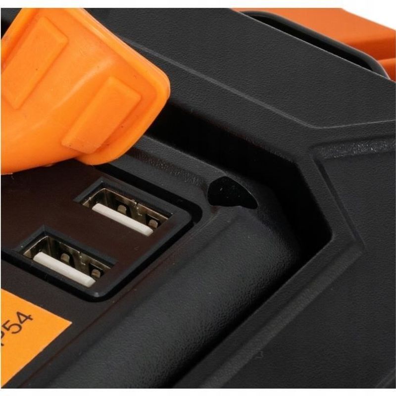 Casa si Gradina - Corpuri si surse de iluminat - Iluminat comercial si industrial - Proiectoare si lampi de lucru - Proiector lucru, LED COB, 30 W, 2xUSB, 2x230V, 3000 lm, IP54, Richmann Exclusive - Infinity.ro