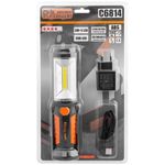 Casa si Gradina - Corpuri si surse de iluminat - Iluminat exterior - Lanterne - Lanterna lucru, LED COB, 3 W, 220 lm, USB, Richmann Exclusive - Infinity.ro