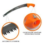 Casa si Gradina - Constructii - Scule de mana si unelte - Bomfaiere si fierastraie - Fierastrau taiat crengi 350mm teflonat cu gaura pentru maner prelungitor - Infinity.ro