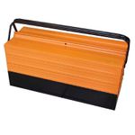 Casa si Gradina - Constructii - Depozitare, transport si protectie - Organizatoare si cutii scule - Cutie scule metalica, 2 manere, 43x20x16 cm, Richmann Exclusive - Infinity.ro