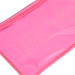 Ingrijire personala si Cosmetice - Machiaj - Portfarduri si genti cosmetice - Portfard be you, model floral, fucsia, 21 x 11 cm - Infinity.ro