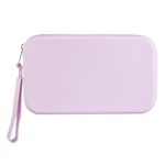 Ingrijire personala si Cosmetice - Machiaj - Portfarduri si genti cosmetice - Portfard silicon, lila, 20x 2.5 x 11.5 cm, maner detasabil - Infinity.ro