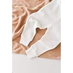 Fashion, accesorii si bijuterii - Copii - Imbracaminte copii - Treninguri si compleuri copii - Set 3 piese: bluzita cu maneca lunga, pantaloni lungi si caciulita din bumbac organic si modal - Ecru, BabyCosy (Marime: 18-24 L - Infinity.ro