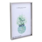 Market - Cadouri - Rame si albume foto - Rama foto decorativa, plastic, dimensiune a3, culoare argintie - Infinity.ro