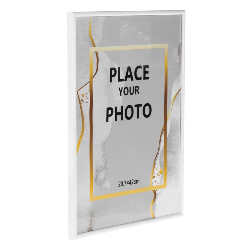 Market - Cadouri - Rame si albume foto - Rama foto, model decorativ, dimensiune 30x 42cm, culoare alb, suport de perete - Infinity.ro