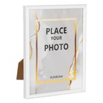 Market - Cadouri - Rame si albume foto - Rama foto, model simplu, alb, dimensiune fotografie 15 x 20 cm - Infinity.ro