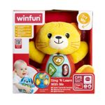 Jucarii, Copii si Bebe - Jucarii si jocuri - Jucarii bebelusi - Jucarii interactive bebelusi - WINFUN CANTA SI INVATA CU PISICUTA KELSEY - Infinity.ro