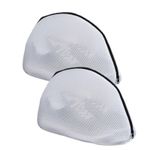 Electronice si Electrocasnice - Masini si uscatoare de rufe - Accesorii masini de spalat si uscatoare - Set 2 Saculeti din poliester cu fermoar pentru spalarea si protejarea pantofilor si a hainelor de dimensiuni mici, 42 x 24 x 24 - Infinity.ro