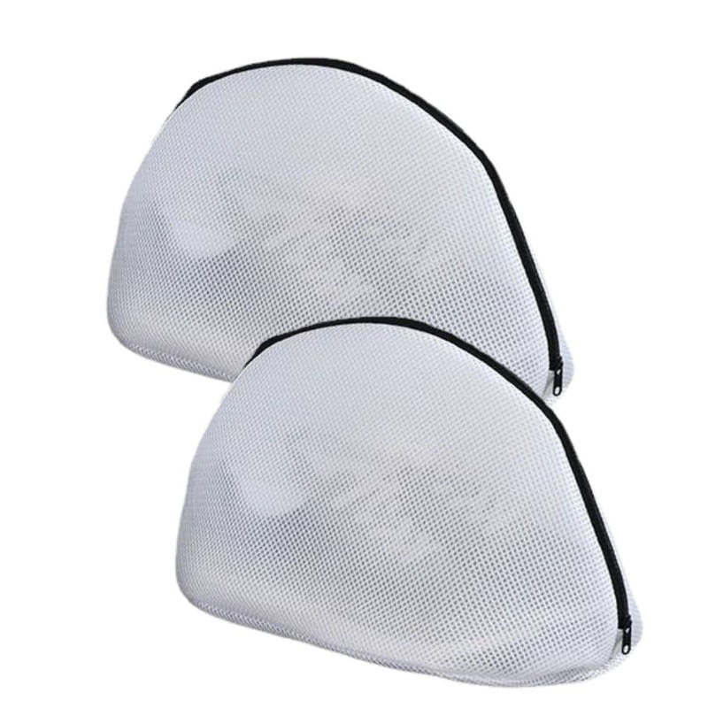 Electronice si Electrocasnice - Masini si uscatoare de rufe - Accesorii masini de spalat si uscatoare - Set 2 Saculeti din poliester cu fermoar pentru spalarea si protejarea pantofilor si a hainelor de dimensiuni mici, 42 x 24 x 24 - Infinity.ro
