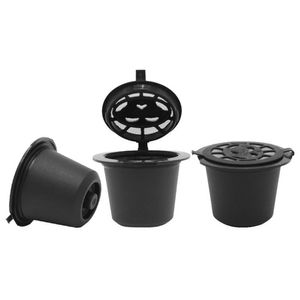 Set 5 buc Capsule reutilizabile din plastic ecologic si inox pentru aparatele Nespresso
