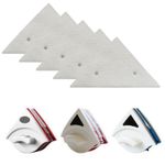 Auto si Moto - Intretinere auto - Stergatoare - Set 5 tampoane de spalare pentru stergator dublu cu magnet pentru curatarea geamurilor cu grosime intre 5 si 15 mm - Infinity.ro