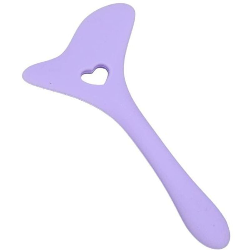 Ingrijire personala si Cosmetice - Machiaj - Accesorii machiaj - Sablon multifunctional 4in1 Eyliner din silicon pentru machiaj, Mov - Infinity.ro
